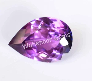 Flawless Natural Purple Pink Tanzanite 7.05  Ct Pear Certified Loose Gemstone - Bild 1 von 6
