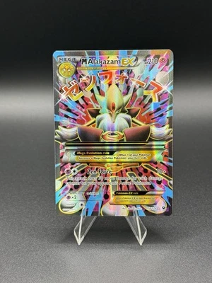 M Alakazam Ex Mega Ultra Rare Holo #118/124 Pokemon XY Fates Collide Near Mint - Image 1 of 2