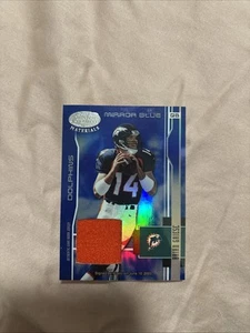 2003 Leaf Certified Materials - Brian Griese #37 Mirror Blue Materials /50 (MEM) - Picture 1 of 2