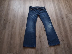 VINTAGE DIESEL ZATHAN (008TE) Flare Bootcut Jeans W30 L30 SCHLAGJEANS 00ER JAHRE - Picture 1 of 15