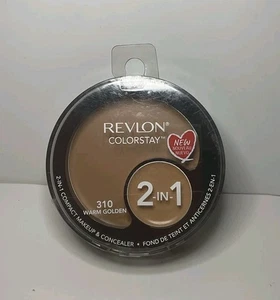 Revlon Colorstay 2-in-1 Compact Makeup and Concealer- 310 WARM BEIGE - Picture 1 of 4