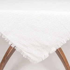 Nora Snow Table Topper 54" x 54" - Picture 1 of 1