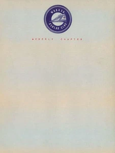 Wabash Ashlar Club Paper Sheets Set of 2 NOS Vintage 1950s Letterhead Stationary - Picture 1 of 1