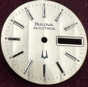 Rare Bulova Accutron Striped Dial New Old Stock With Hands 28mm Genuine!! - Picture 1 of 1