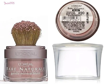 Rubor mineral suave L'OREAL True Match Bare Naturale # 490 ciruela azucarada Foto 1 de 3