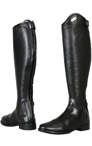 NEW TuffRider Ladies Belmont Dress Boots 3091 Tall Black - Picture 1 of 5
