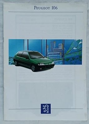 Peugeot 106 Depliant Pubblicitario In Italiano di 12 Pagine più Preventivo Scrit - Immagine 1 di 4