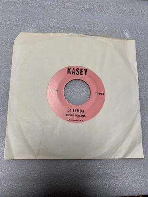 Ritchie Valens – Donna / La Bamba 45s Record (1961) Reissue (KASEY) - Image 1 of 4