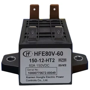 Relé automotriz HONGFA HFE80V-60-150-12-HT2 12VDC HVDC 60A 150VDC de 1 pieza - Imagen 1 de 1