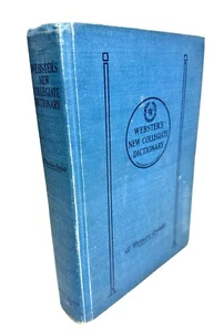 Vintage 1959 Merriam Webster’s New Collegiate Dictionary G & C Merriam Co. - Picture 1 of 12