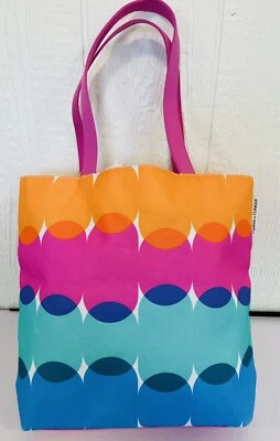 NWT Clinique x Kapitza Multicolored Tote Beach Pool Travel Bag NEW (tt59) - Image 1 of 4