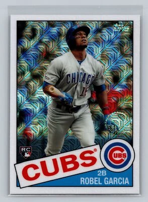 2020 Topps #85C-47 Robel Garcia 1985 Topps Chrome Silver Pack Promotion - Image 1 of 2