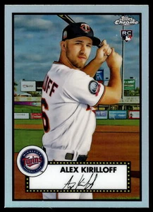 2021 Topps Chrome Platinum Anniversary Alex Kirilloff rifrattore #63 - Foto 1 di 2