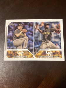 2023 Topps Update Rookie Combos Jared Koenig, Anderson Espinoza #265 SD Padres