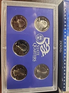 2006 50 State Quarter Proof Set with Certificate of Authenticity - Picture 1 of 2