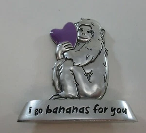 Q3 I go Bananas for you Affe BORN TO BE WILD FIGUR GANZ Liebe - Bild 1 von 4