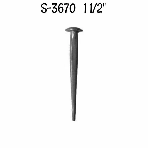 Steel Trunk Nails 1 1/2" Long -  1/4 LB Bag for chest steamer antique vintage Cover
