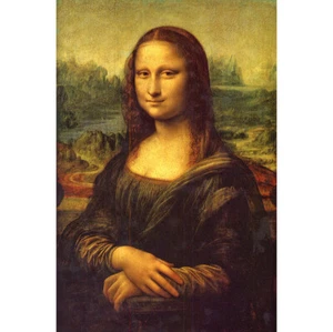 Wooden Jigsaw Puzzles 500 PCS Mona Lisa Leonardo Da Vinci Painting Collectibles - Picture 1 of 10