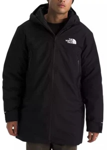 The North Face Men's Mountain Range Down Parka Black Medium NWT 2024 Model $400 - Picture 1 of 9