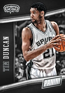 TIM DUNCAN Spurs Panini 2014 National Convention Wrapper Redemption - Foto 1 di 1