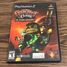 Ratchet & Clank: Up Your Arsenal Playstation 2 PS2 Complete Black Label