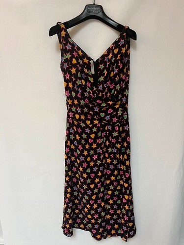 robe Prada taille 40 soie silk dress designer Summer pop