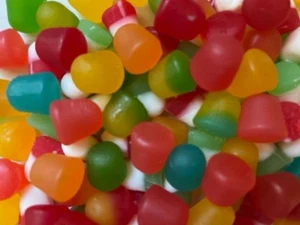 Dots ASSORTED FRUIT Flavored Gumdrops- BULK CANDY- 1/2 POUND- *UP TO 12 FLAVORS - Picture 1 of 4