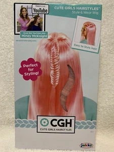 CGH Cute Girl Hairstyles Styles and Wear Wig Pink - Picture 1 of 2