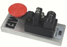MFJ-566M - CW TELEGRAPH KEY ON HEAVY METAL BASE - TASTO VERTICALE MINI