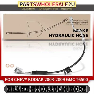 Rear Right Brake Hydraulic Hose for Chevrolet C6500 Kodiak GMC T6500 Isuzu FTR - Image 1 of 4