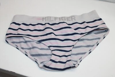 Tommy Hilfiger Ropa Interior Hipster para Niñas, Ajuste Elástico para Comodidad, Talla 8-10 Paquete de 1 Foto 1 de 4