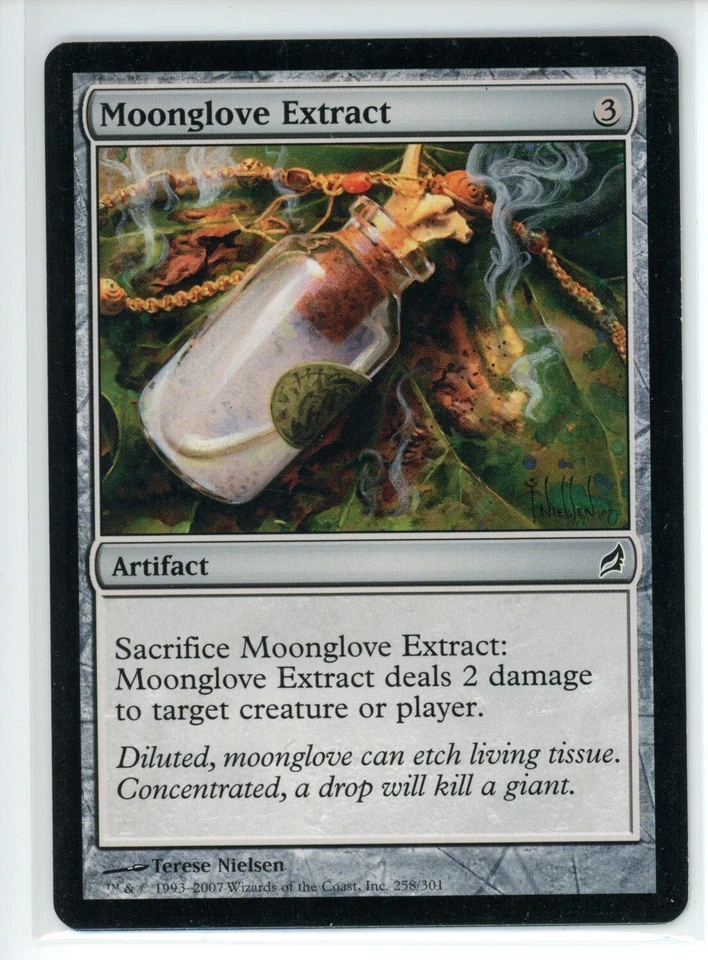 MOONGLOVE EXTRACT Lorwyn #258 LRW(LP)(MTG) - Image 1 of 1