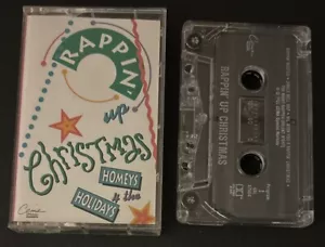 Rappin Up Christmas Homeys 4 The Holidays Cassette Jingle Bell Rap, Night Rapper - Picture 1 of 10