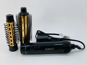 Conair 2-in-1 Hot Air Curling Combo, Includes 1.5-inch Curl Brush and 1-inch Alu - Picture 1 of 10