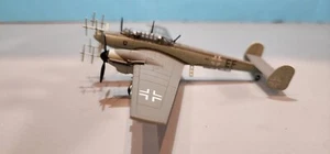 LUFTWAFFE MESSERSCHMITT BF-110 NIGHT FIGHTER MODELO METÁLICO ESCALA 1:100 - Imagen 1 de 11