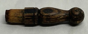 Teile Antik Eldredge B Lauffläche Nähmaschine Holz Stop Rest Geige Sockel - Bild 1 von 6