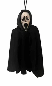 Vintage SCREAM Rubber Ghost Face Easter Unlimited Halloween Hanging Decor 12” - Picture 1 of 11