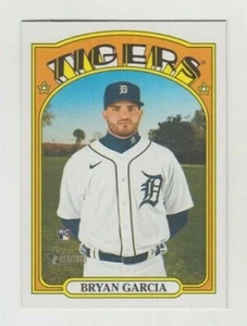 (10) Bryan Garcia 2021 TOPPS HERITAGE HIGH NUMBER ROOKIE LOT #642 TIGERS - Picture 1 of 1