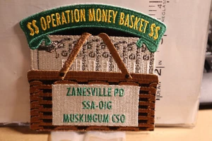 police patch    ZANESVILLE PD POLICE OHIO - Picture 1 of 1