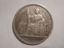 Indochina plate 1900 silver