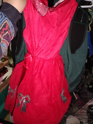 Nwt SOPHIA GRACE ROSIE GIRLS DRESS 6-6x Red bows Christmas holiday Pageant - Image 1 of 3