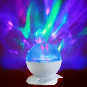 Relaxing Colorful Diamond Light Projection Lamp with Speaker - Picture 1 of 7