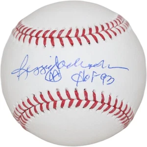 Reggie Jackson Signed New York Yankees Baseball HOF Beckett 40906 - Picture 1 of 3