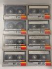 Lotto 8X Sony Hf 46 60 90 120 1985 Musicassette Vergini Cassette Tape Vintage