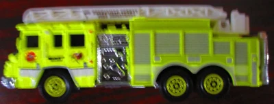 Bernalillo County Fire Department Truck 1, NM, Lime Green(Defunct), Matchbox - Image 1 of 4