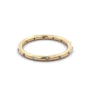 Pandora Droplets 14 Karat Gold Ring 150178CZ NWOT - Picture 1 of 2