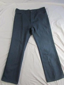 Wrangler 82HU Sta Prest Hose hergestellt in den USA Maße 40 x 32 Polyester Anzughose - Bild 1 von 8