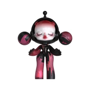 MEGA α SKULLPANDA 400% Red crystal Limited Edition Collectible Art NEW - Picture 1 of 15