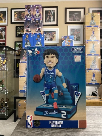 Lamelo Ball Charlotte Hornets 2022 City Jersey Bobblehead Cover