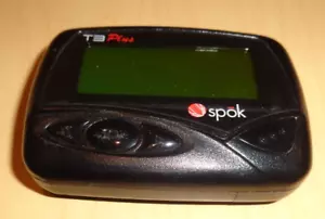 Sun Telecom T3 Plus Black 1-Way LCD Display Alpha Numeric Secure Pager - Picture 1 of 2